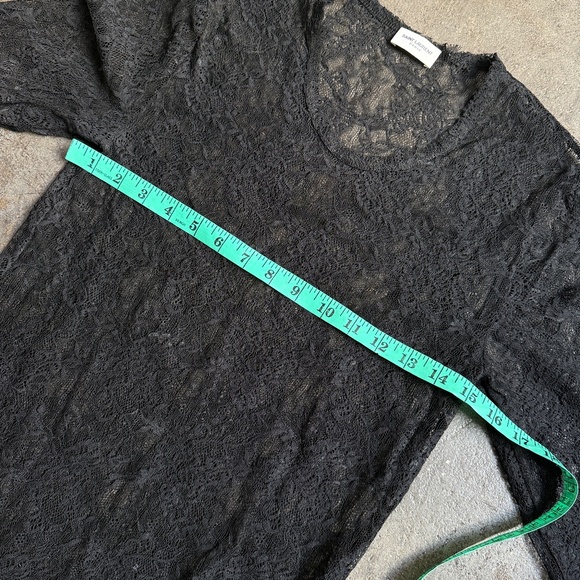 Saint Laurent Lace Mesh Longsleeve Shirt - Picture 11 of 12